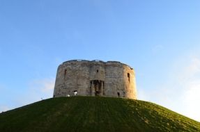 York Castle is a fortified complex in the city of York, England