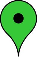 clipart of the map marker