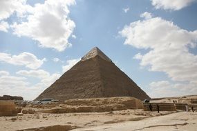 Landscape of pyramid in Egypt