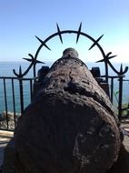 old rusty cannon
