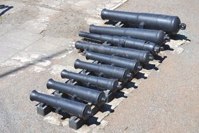 fortress's cannons