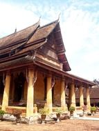 temple in laos