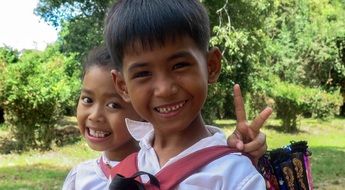 Cambodia happy kids