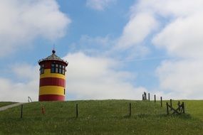 Two-colored lighthouse