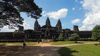 angkor wat temple in Cambodia