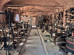historical agriculture in museum