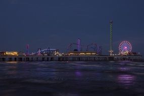 galveston amusements skyline