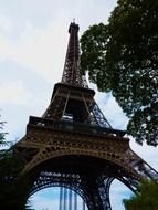 Paris Eiffel tower tourist attraction