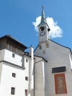 church of the hohensalzburg fortress in Austria