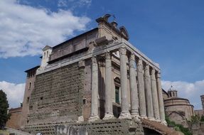 ancient archeology landmark in Italy