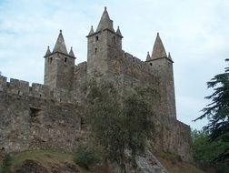 Santa Maria of the fair castle in Portugal