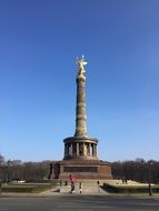 sculpture in the Great Tiergarten park in Berlin