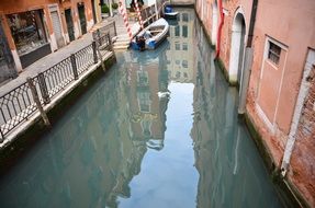 photo of the gondolas in Venice