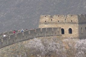 ancient border great wall of China