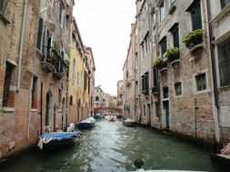 gondola in the Venice channel