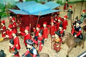 traditional scene in republic of korea