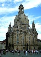 frauenkirche landmark in dresden