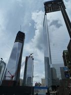 one world trade center in Manhattan