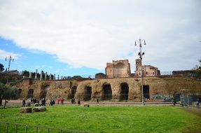 Historic fountain in Rome