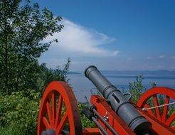 ancient cannon at the fortress
