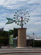 picture of the windmill in mallorca