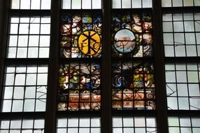 Holland church window glass