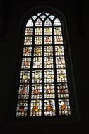 church glass window stained