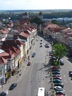 photo of the square in czech