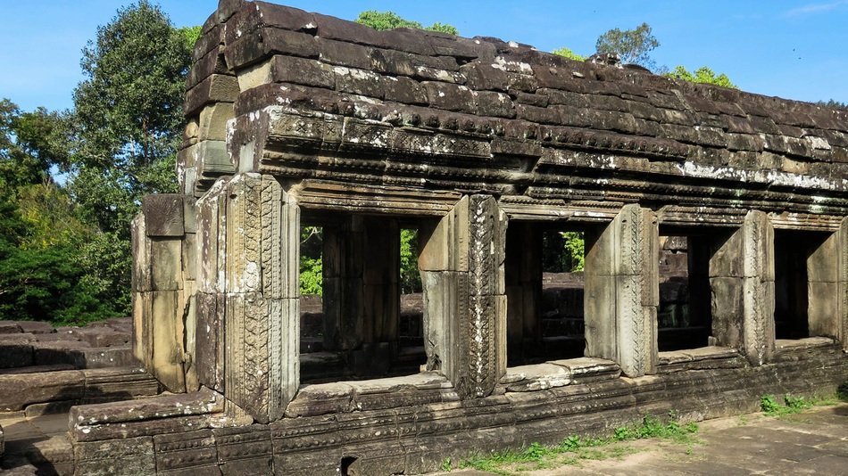 historical angkor temple in cambodia