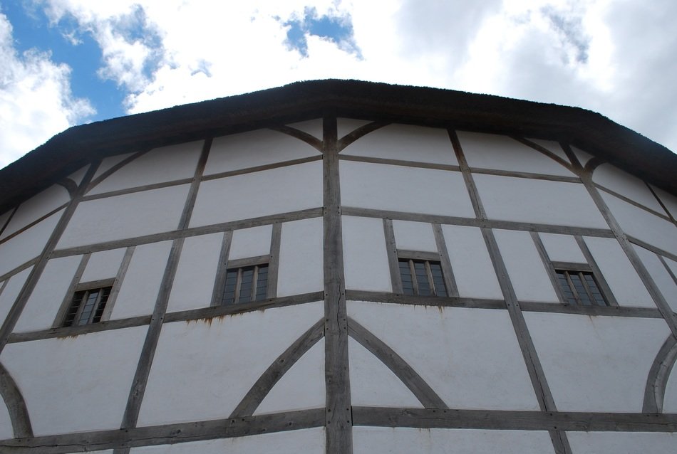 Globe theatre in London