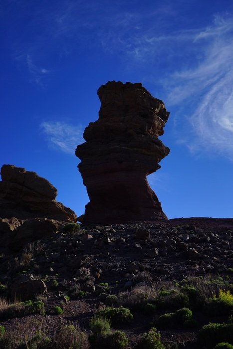 The Roque Cinchado is emblematic of the island of Tenerife