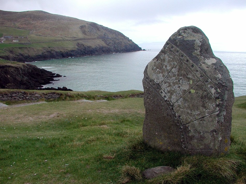 rock on the coast in Ireland