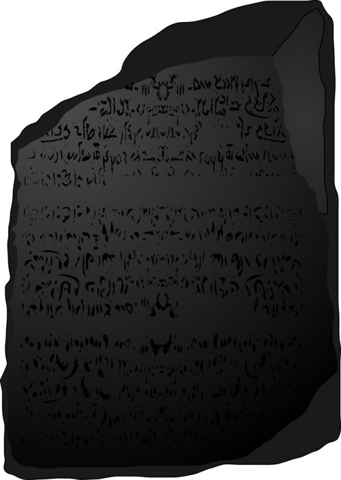 rosetta stone drawing