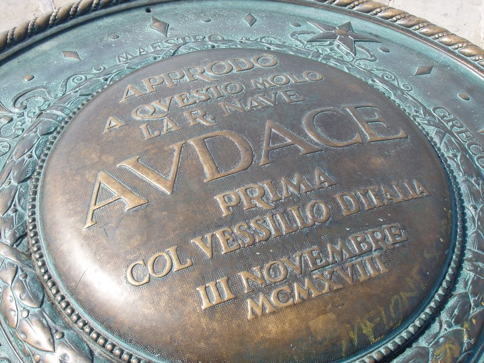 metal plate to the ship
