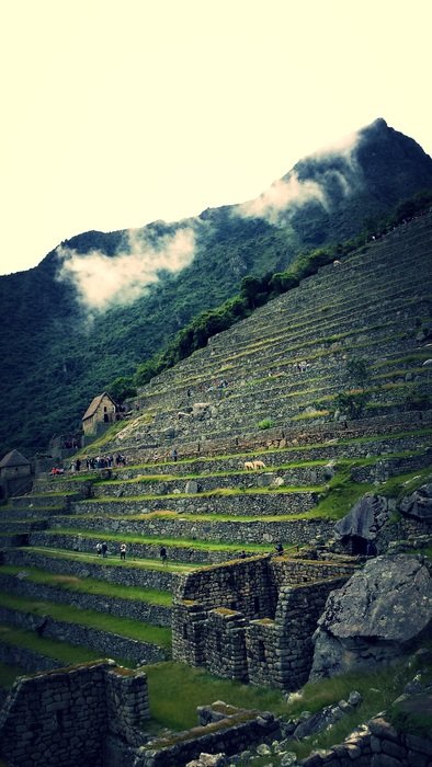 landscape of sacred valley in Cusco