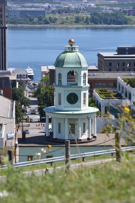 picture from air of clock tower