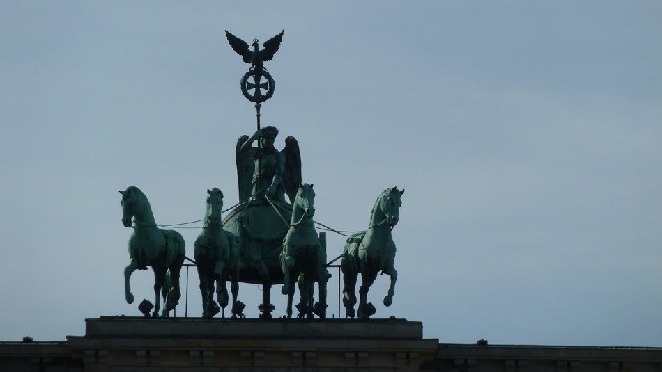 brandenburg quadriga in Berlin