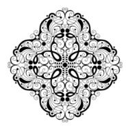 Beautiful Deco Square (Vector) N11