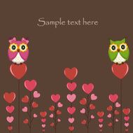 Owls on the tree N2