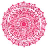 Vector lace mandala
