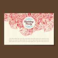 Beautiful vintage invitation cards layouts N70