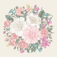 Bouquet of summer flowers N8