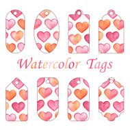 Vector Hang Tags Collection