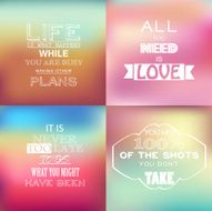 Typographic poster design