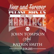 wedding invitation N156