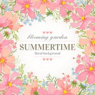 Background with flowers N40