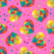cute hearts seamless background N2