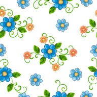 floral seamless pattern N681