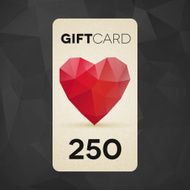paper gift card with rube heart