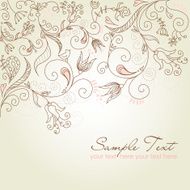 Floral background N976